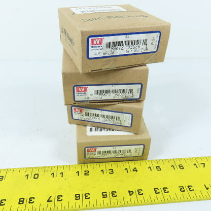 TB Wood's 4J EPDM Rubber Flexible Sleeve Coupling Insert Size 4 Lot Of 4