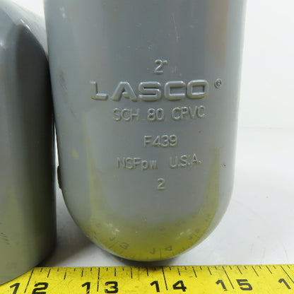 LASCO 9806-020 2" CPVC Schedule 80 90 Degree Socket Elbow Lot Of 2