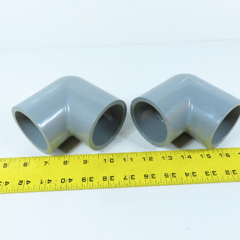 LASCO 9806-020 2" CPVC Schedule 80 90 Degree Socket Elbow Lot Of 2