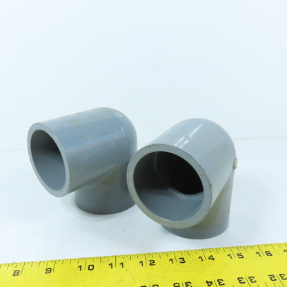 LASCO 9806-020 2" CPVC Schedule 80 90 Degree Socket Elbow Lot Of 2