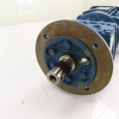 SEW-EURODRIVE RF37 DRN90L4 2HP AC Gearmotor 230/460V 3Ph 265RPM 6.67:1 Ratio