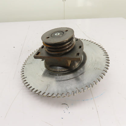 Popular Tools N/A 520mm 72T Carbide Saw Blade w/Arbor Pulley Assembly 50mm Bore