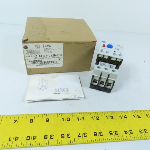 Allen-Bradley 193-1EECB Overload Relay 1-5A Class 10/20 Manual/Auto-Manual Reset