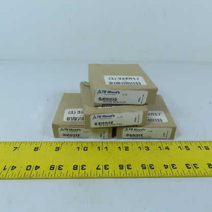 TB Wood's 32ZR17 4J58 4J x 5/8" Sure-Flex Sleeve Coupling Flange Lot of 4