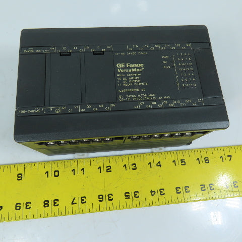 GE Fanuc IC200UDR005-BD 28-Point VersaMax Micro PLC Controller 100-240VAC