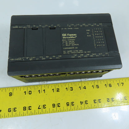 GE Fanuc IC200UDR005-BD 28-Point VersaMax Micro PLC Controller 100-240VAC