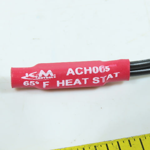 ICM Controls ACH065 65°F Heat Thermostat 18-30VAC Lot Of 2