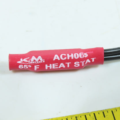ICM Controls ACH065 65°F Heat Thermostat 18-30VAC Lot Of 2