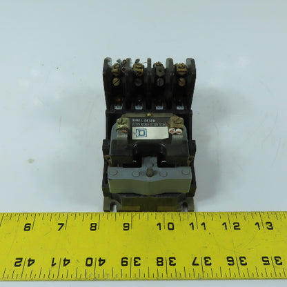 Square D 9998L44SFB 8903LO40 20A 4-Pole Lighting Contactor 120V Coil