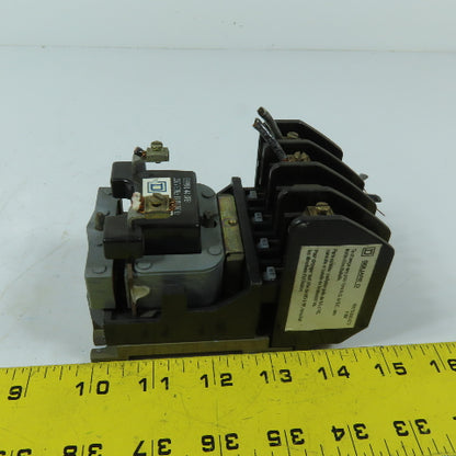 Square D 9998L44SFB 8903LO40 20A 4-Pole Lighting Contactor 120V Coil