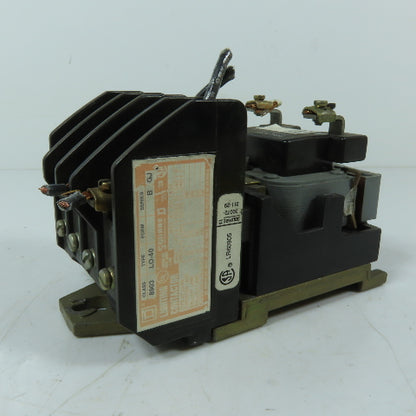 Square D 9998L44SFB 8903LO40 20A 4-Pole Lighting Contactor 120V Coil