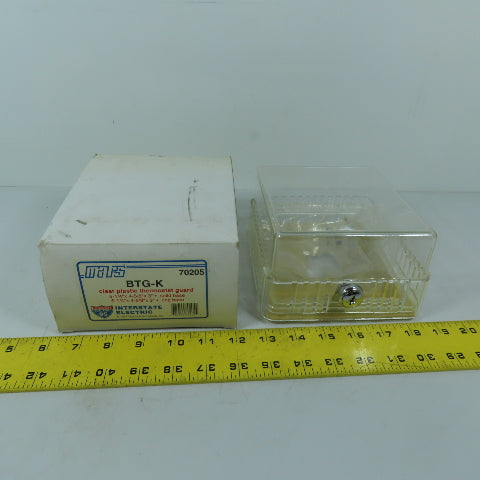 MARS 70205 BTG-K Clear Locking Thermostat Cover