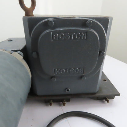 Boston Gear FWA738-200-B5-G 200:1 Ratio Gear Reducer 1HP Motor 230/460V 3Ph