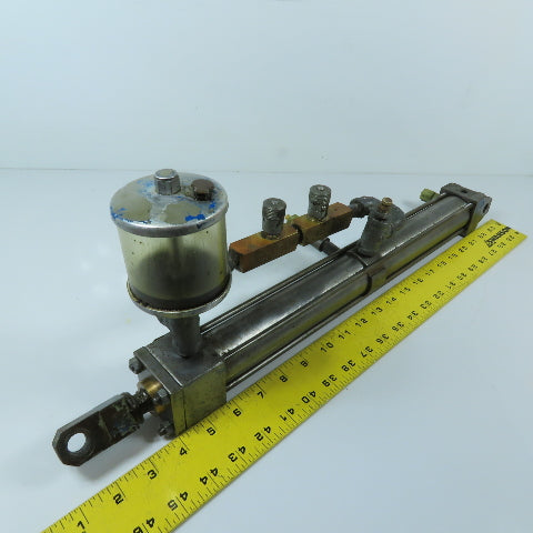 Lynair AD-B12 1-1/2" Bore 6" Stroke Air Hydraulic Airdraulic Cylinder