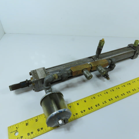 Lynair AD-B12 1-1/2" Bore 6" Stroke Air Hydraulic Airdraulic Cylinder