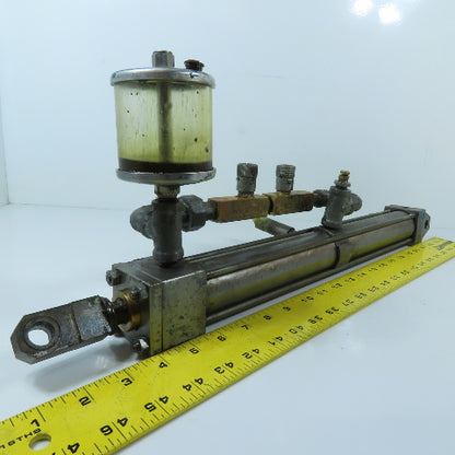 Lynair AD-B12 1-1/2" Bore 6" Stroke Air Hydraulic Airdraulic Cylinder