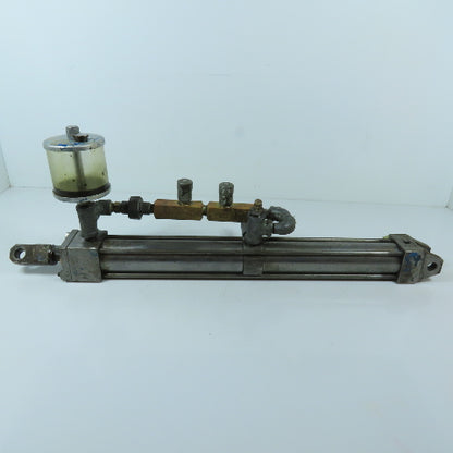 Lynair AD-B12 1-1/2" Bore 6" Stroke Air Hydraulic Airdraulic Cylinder