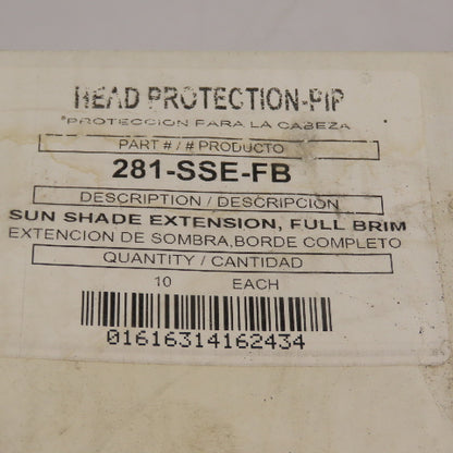 PIP 281-SSE-FB Sun Shade Extension Full Brim Lot of 10