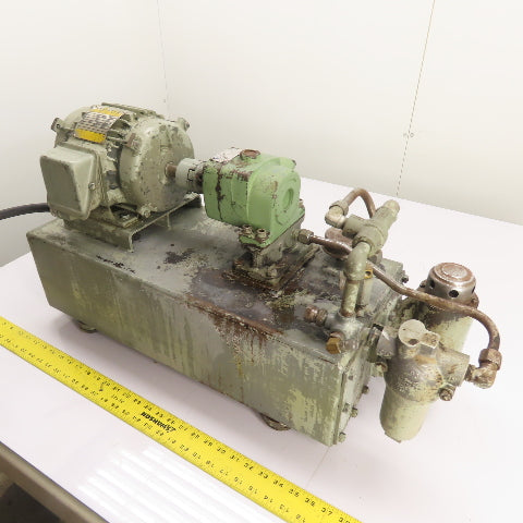 Continental Hydraulics 152803-F 181 8Gal Hydraulic Power Unit 230/460V 3Ph 6GPM