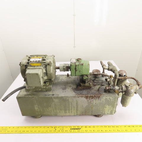Continental Hydraulics 152803-F 181 8Gal Hydraulic Power Unit 230/460V 3Ph 6GPM