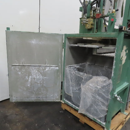 Young Industries 42-8 Ventilated Bag Dump Station 24" x 32" W/ Compactor 3Ph