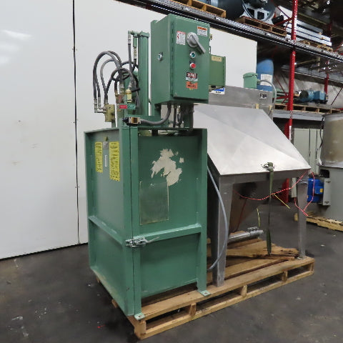 Young Industries 42-8 Ventilated Bag Dump Station 24" x 32" W/ Compactor 3Ph