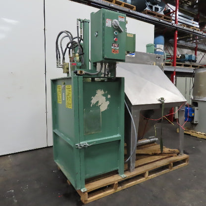 Young Industries 42-8 Ventilated Bag Dump Station 24" x 32" W/ Compactor 3Ph