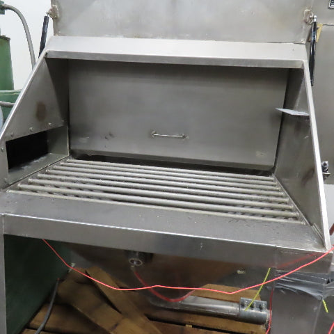 Young Industries 42-8 Ventilated Bag Dump Station 24" x 32" W/ Compactor 3Ph