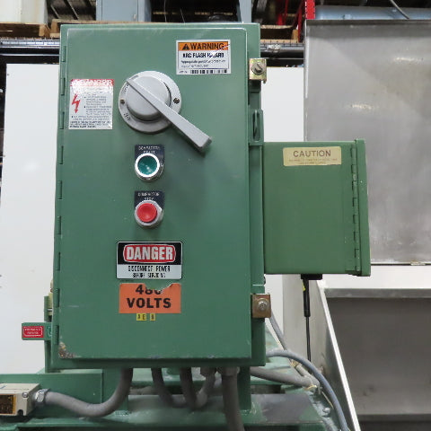Young Industries 42-8 Ventilated Bag Dump Station 24" x 32" W/ Compactor 3Ph