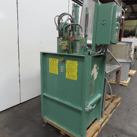 Young Industries 42-8 Ventilated Bag Dump Station 24" x 32" W/ Compactor 3Ph