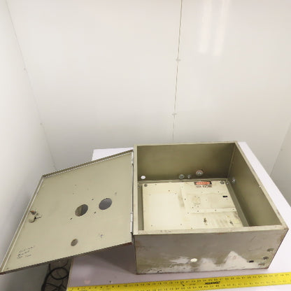 24" x 24" x 12" Electrical Enclosure Hinged Door W/ Backplate
