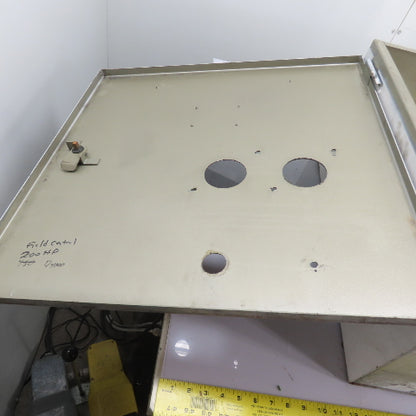24" x 24" x 12" Electrical Enclosure Hinged Door W/ Backplate