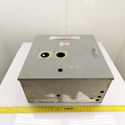 24" x 24" x 12" Electrical Enclosure Hinged Door W/ Backplate