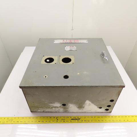24" x 24" x 12" Electrical Enclosure Hinged Door W/ Backplate