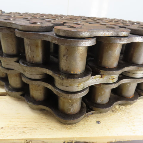 Tsubaki 180-2 RS180-2 Double Strand Roller Chain 15' Long 80 Pit Incl C/L