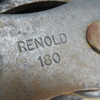 Renold 180 Double Strand Riveted Roller Chain 180-2 2-1/4" Pitch 15' L