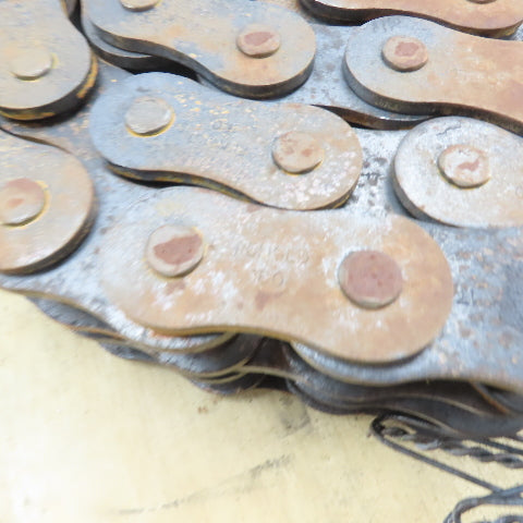 Renold 180 Double Strand Riveted Roller Chain 180-2 2-1/4" Pitch 15' L
