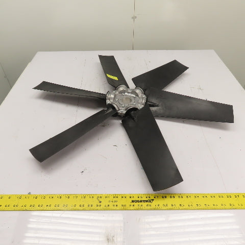 Multi-Wing 5ZR 6-Blade 36" OD Cooling Fan Impeller 1-7/8" Bore