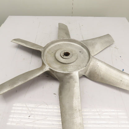 HF-42-6-25 6-Blade Cast Aluminum Fan Impeller 34" OD 1-7/16" Bore