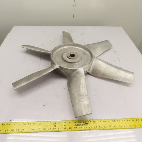 HF-42-6-25 6-Blade Cast Aluminum Fan Impeller 34" OD 1-7/16" Bore