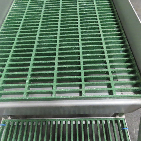 Stainless Steel Right Side Work Platform Step Wash Down 25" x 68" x 18" Tall