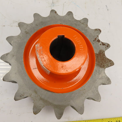 Select BWR8C1 Double Strand Roller Chain Sprocket 50mm Bore 17 Teeth 10-1/2"OD