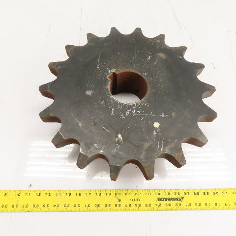 Martin 240B18 Roller Chain Sprocket 18 Tooth 4" Bore 19" OD 3-1/4" Pitch
