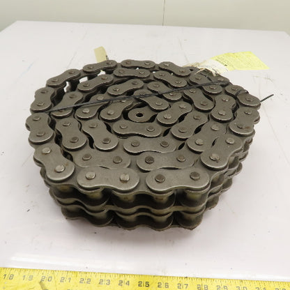 Tsubaki 6008742 140-2 Riveted Double Strand Roller Chain 70 Pitches 10ft - 2.5in