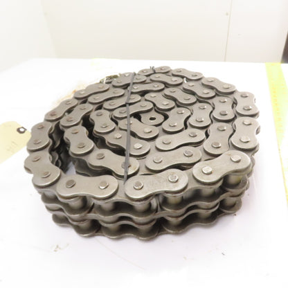 Tsubaki 6008742 140-2 Riveted Double Strand Roller Chain 70 Pitches 10ft - 2.5in