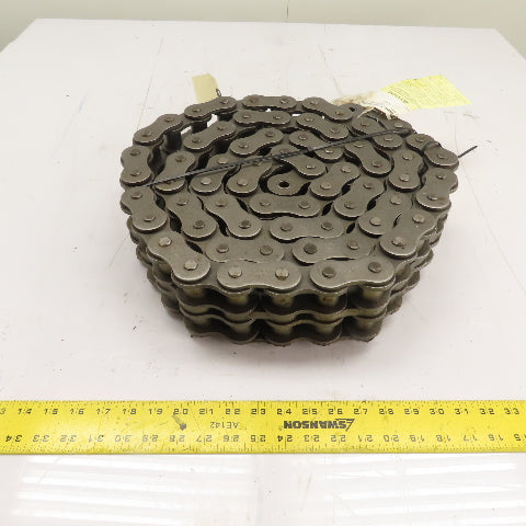 Tsubaki 6008742 140-2 Riveted Double Strand Roller Chain 70 Pitches 10ft - 2.5in