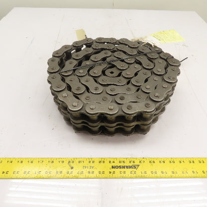 Tsubaki 6008742 140-2 Riveted Double Strand Roller Chain 70 Pitches 10ft - 2.5in