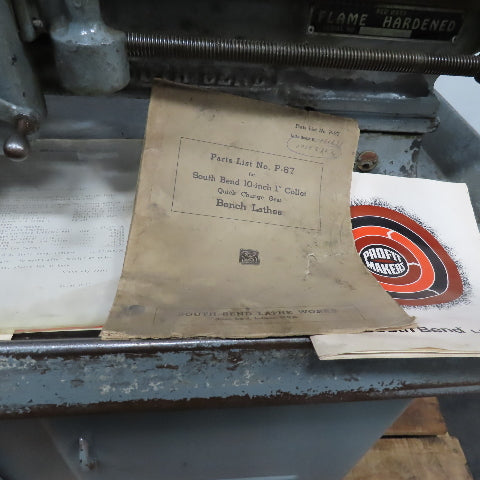 South Bend CL8187ZB 10" Quick Change Toolroom 1" Collet Lathe 208-480V Extras!