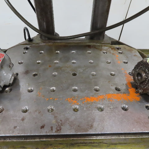 Burgmaster 6 Spindle Gang Drill Press 1/.5Hp 2 Speed 9" Throat 208-230/460V 3Ph