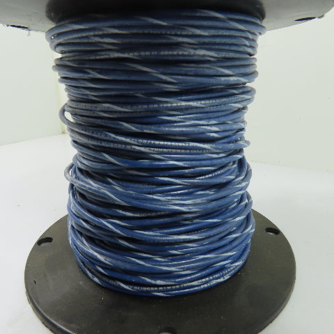 OmniCable M514ST-05 14AWG THHN/THWN-2 Stranded Copper Wire Blue/White 600V 250'